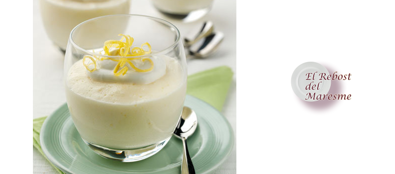 MOUSSE DE LIMÓN CON LIMONCELLO